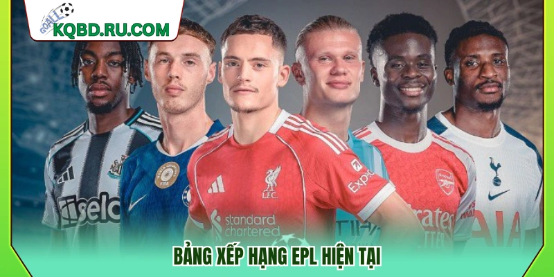 Bảng thứ hạng EPL thời điểm hiện tại